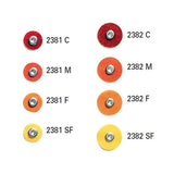 Sof-Lex Extra Thin Contouring and Polishing MINI Discs - Medium-5/pk