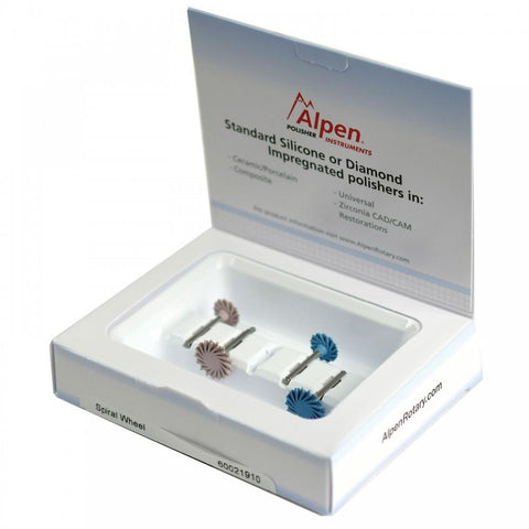 Alpen ShapeGuard Composite Plus Polishers RA Spiral -Ultra Fine 1/pk