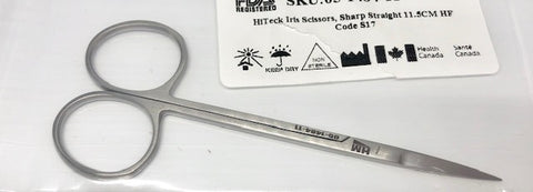 Hiteck Iris Scissor, Sharp Straight 11.5CM