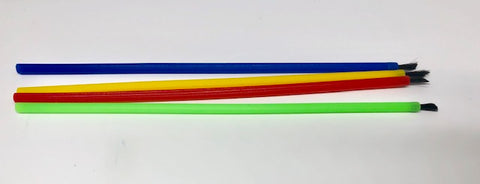 Long stick Bendable Brush Applicators-Assorted-24/pk