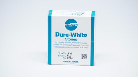 Dura-White Stones Pointed 0244-12/pk-0244-Shofu Dental Corporation