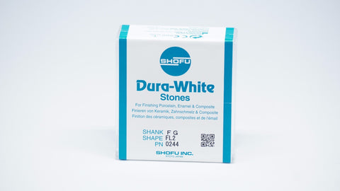 Dura-White Stones Pointed 3/Pk 0244-0244-3-Shofu Dental Corporation