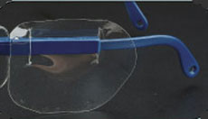 PLASDENT EYEGLASS SIDE SHIELDS 10'S