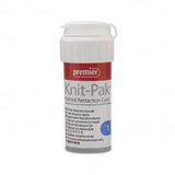 Premier- Knit-Pak Retraction Cord Size 1 Plain 100"-7554-Pulpdent