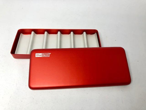 SMALL OBLONG 6 COMP. - RED-805-003-DiaDent Group International
