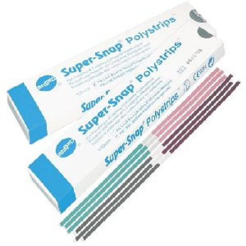 Super Snap Polystrips F/SF, Green/Red 100'S-L526-Shofu Dental Corporation