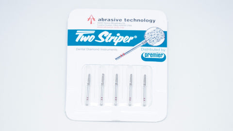 Two Striper Fine 723.8 ONE BUR-723.8-1-Premier Dental Products Co.