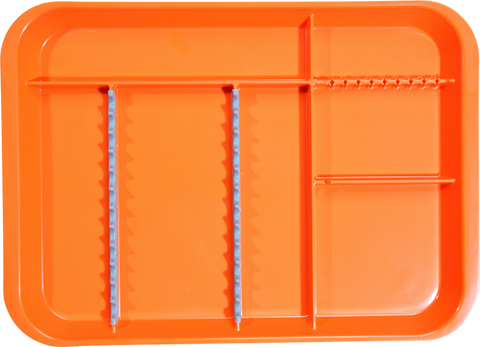 ZIRC B-Lok Divided Tray, Neon Orange-20Z451Q-Zirc